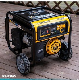 Resim Loncin GH3500 Benzinli 3.5 Kwa İpli Monofaze Jeneratör 
