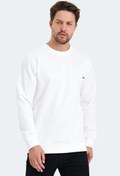 Resim KORAL Erkek Sweatshirt Beyaz 