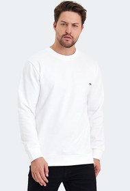 Resim KORAL Erkek Sweatshirt Beyaz 