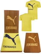 Resim Fenerbahçe Puma Cat Tee Erkek Ahşap Kutulu Forma -Tshirt 