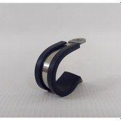 Resim SABİTLEME KELEPÇESİ KAUÇUK YASTIKLI YALITIMLI -20 MM- KROM- 