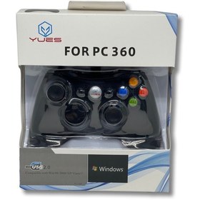 Resim YUES Pc Gamepad Bilgisayar Oyun Kolu Pc Uyumlu Joystick Kablolu 