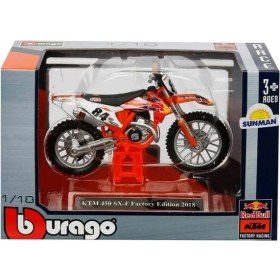 Resim Platin Store Pilatin 51070 -Bur-1:18 Motor Red Bull Ktm 450 2 Asorti Zeyd 
