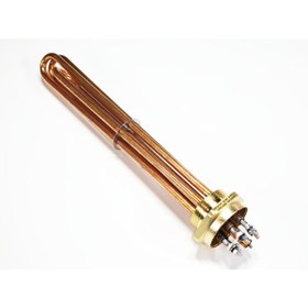 Resim Sern Bakır 1 1/2'' 1,5 İnç Trifaze Kafa Isıtıcı Rezistans 30cm 7,5kw 380v 