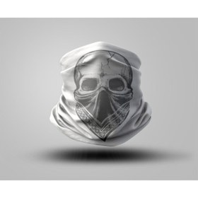 Resim Buffalo Beyaz Desenli Bandana 