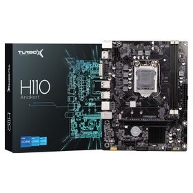 Resim Turbox TitanX D3 H110 Sata,M2 Ddr3 Usb 3.0 Dvı Hdmi Ses G.Lan 1151P 6.7.8.9 Gen Anakart 