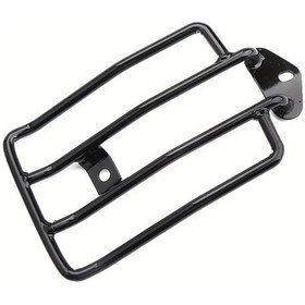 Resim Elmpaly Siyah Demir Motosiklet Bagaj Taşıyıcı 7 İnç Tekli Oturak Destek Ünitesi U Bolt Montaj Harley Xl Spor 48 883 Xl1200 2004-2021 
