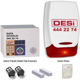 Resim Desi HS-102 Metaline WTKS Alarm Sistemi 