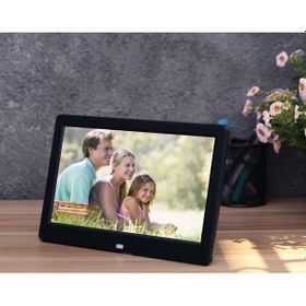 Resim Büro Ev Dekoru İçin Kumandalı Mp3 Çalar 10ınç Dijital Fotoğraf Çerçevesi 