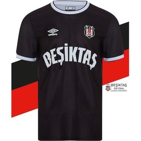 Resim Beşiktaş Orijinal Lisanslı Nostalji Siyah Çocuk Forma Bjk Kartal Baskılı Hediyelik Ahşap Kutulu Siyah - Beyaz 