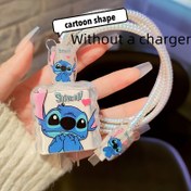 Resim Seyahat aksesuarları [Onay] Disney dikiş koruyucu kılıf, karikatür uzaylı kablo dekorasyonu, ev, ofis ve seyahat için uygun, kesilmeye karşı dayanıklı sıkışma önleyici veri kablosu koruyucu kılıfı, mükemmel tatil hediyeleri, doğum günü hediyeleri 
