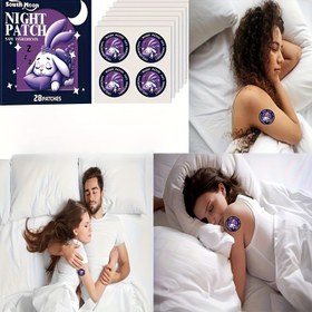 Resim 56 adet, Gece Uykusu Rahatlığı için Yama Koku, Doğum Günü ve Yeni Yıl Hediyeleri için Uygun Seyahat Taşınabilir 