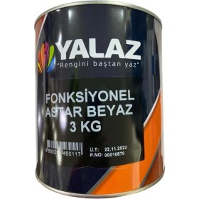Resim Yalaz Fonksiyonel Astar 3 kg Beyaz 