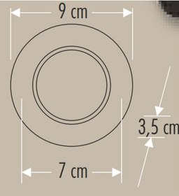 Resim Cata Ct-5260 Başak Led Spot 8w 3 Renk- 10 Lu Paket 