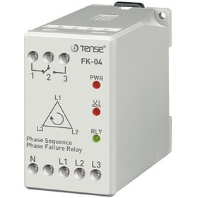Resim Tense Fk-04 ,3-faz+n Faz/motor Koruma Röle 
