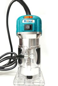 Resim Rolwal Profesyonel 530w Formika Traşlama Devir Ayarlı Freze Makinesi 