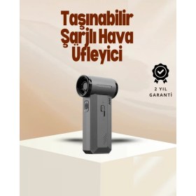 Resim Pileli Store Yüksek Hızlı Kablosuz El Tipi Hava Üfleme Temizlik Cihazı 