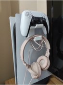Resim Nerva Design 3D PS5 Kol Ve Kulaklık Tutucu Aparat, PS5 Konsol Aparatı 