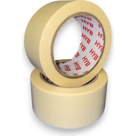 Resim Hyb Ambalaj 36MM x 40MT 6 Adet Maskeleme ve Boya Bandı - Iz Bırakmayan Kağıt Bant 