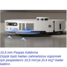 Resim Dreame Ultra Robot Süpürge Beyaz 