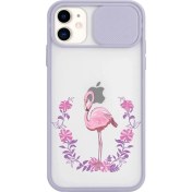 Resim Gritty iPhone 11 Uyumlı Kamera Lens Korumalı Baskı Tasarımlı Telefon Kılıfı 