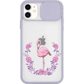 Resim Gritty iPhone 11 Uyumlı Kamera Lens Korumalı Baskı Tasarımlı Telefon Kılıfı 