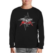 Resim Metallica - Seek And Destroy Logo Siyah Çocuk Sweatshirt 