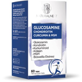 Resim Naturalnest Glucosamine Chondroitin Curcumin & Msm - 60 Tablet 
