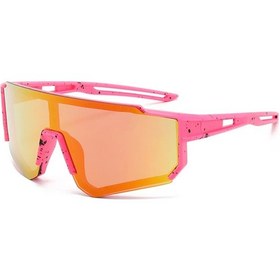 Resim Jocestyle Çocuk Uv Koruma Güneş Gözlüğü - Hafif Spor Gözlükleri Gençlik Modeli Chınagül Kırmızı51bakır Bakır 