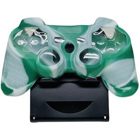 Resim Ps3 Joystick Uyumlu Silikon Kılıf Dualshock Koruyucu Desenli Yb 