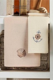 Resim 6 Parça Mutfak Kurulama Bezi 30 X 50 Cm Deniz 