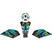 Resim SEVEN KARDEŞLER Cf Moto 250 Sr Tank Pad Set 001 Mavi Sarı 