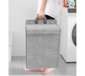 Resim MCM Group Katlanabilir Asılabilir Kirli Çamaşır Sepeti 
