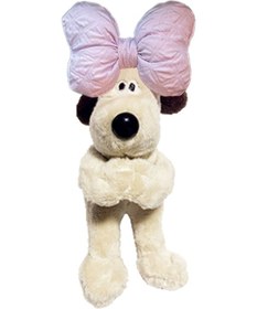 Resim Mor Köpek Figürü Huiliang 