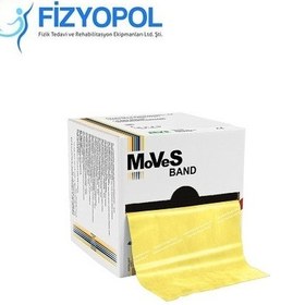 Resim Msd Moves Band 5.5 Metre Gold Egzersiz ve Pilates Direnç Bandı 