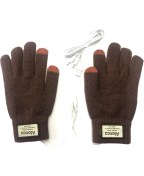 Resim Yuanbao USB Sıcak Eldiven Isıtma Örme Eldiven (Yurt Dışından) 