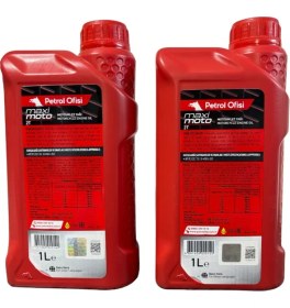 Resim Adige Petrol Ofisi Maksi Moto 2 T Motor Yağı 1 Lt (2 Adet) 