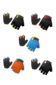 Resim Plus Kısa Parmak Eldiven 8032 XXL Beden-Mavi 