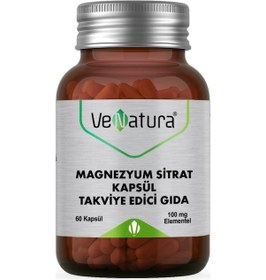 Resim Venatura Magnezyum Sitrat 60 Kapsül 