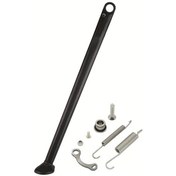 Resim Chuangyinshop Black- Dayanıklı Alüminyum Dirt Bike Kickstand Yaylı Yan Sehpa Xc Xcw Xcf Exc Excf 150-530 Modelleri 