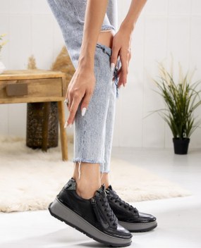 Voog HAKİKİ DERİ KADIN SPOR AYAKKABI 310624Y