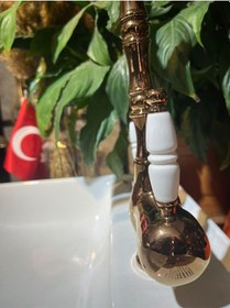 Resim İsaoğlu Yapı Arıtmalı Mutfak Bataryası Bakır Rustik Arıtmalı Armatür Pirinç Malzeme Zen Design Bakır 