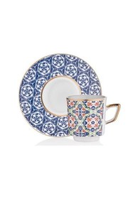 Resim Decorium M00705 Kahve Fincan Takımı 12 Parça Mahza Çok Renkli 