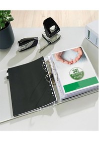 Resim Büro Klasörü Mor Dar 2 Adet Plastik Dar Mor Klasör Halkalı Paslanmaz Çelik Klipsli Ofis Büro Mor 