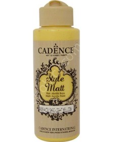 Resim S9009Açık Sarı Style Mat Akrilik Boya 