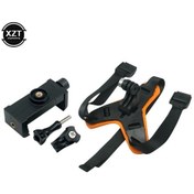 Resim Motosiklet Kask Çene Kayışı Dağı Tutucu Telefon Klip İle Uyumlu Gopro Hero D D 