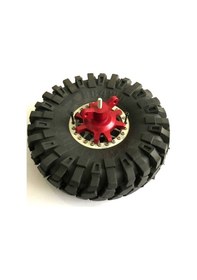 Resim Pazly 1/10 Rc Araçlar İçin Siyah Metal Lastik Aracı - Trax4, Trax6, G63, Axial Scx10 Uyumlu, Yedek Parça Siyah 