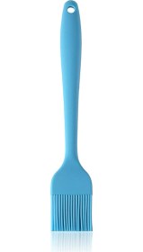 Resim Youmex Gıda Grade Silikon Yağlı Fırça - 21.2cm Uzun Kollü, Isı Dayanıklı, Çok Amaçlı Mutfak Aleti Mavi Çok Renkli 