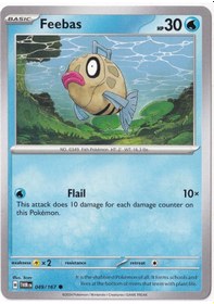 Resim Feebas 049/167 - Twilight Masquerade - Pokemon Kartı Mint 