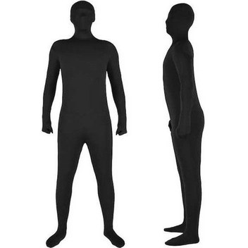 Moly 160cm Siyah Kromakey Tulumu, Tüm Vücut, Çeşitli Renkler Ve Boylar, Fotoğraf Çekimi İçin